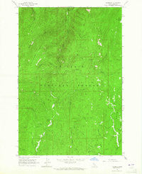 Florence Idaho Historical topographic map, 1:24000 scale, 7.5 X 7.5 Minute, Year 1963