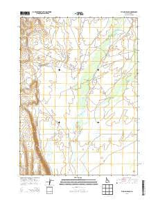 Flying H Ranch Idaho Current topographic map, 1:24000 scale, 7.5 X 7.5 Minute, Year 2013