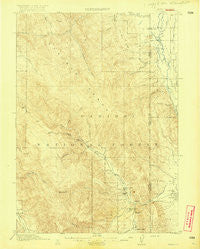 Freedom Wyoming Historical topographic map, 1:62500 scale, 15 X 15 Minute, Year 1915