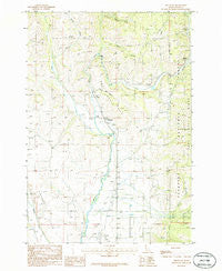 Fruitvale Idaho Historical topographic map, 1:24000 scale, 7.5 X 7.5 Minute, Year 1986