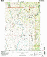 Fruitvale Idaho Historical topographic map, 1:24000 scale, 7.5 X 7.5 Minute, Year 2004