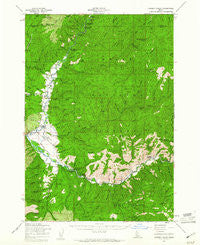 Garden Valley Idaho Historical topographic map, 1:62500 scale, 15 X 15 Minute, Year 1959