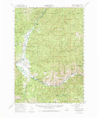 Garden Valley Idaho Historical topographic map, 1:62500 scale, 15 X 15 Minute, Year 1959