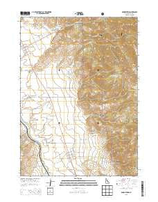 Georgetown Idaho Current topographic map, 1:24000 scale, 7.5 X 7.5 Minute, Year 2013