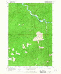 Goddard Point Idaho Historical topographic map, 1:24000 scale, 7.5 X 7.5 Minute, Year 1966