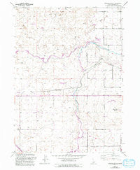 Gooding Butte Idaho Historical topographic map, 1:24000 scale, 7.5 X 7.5 Minute, Year 1950