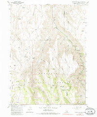 Grand View Peak Idaho Historical topographic map, 1:24000 scale, 7.5 X 7.5 Minute, Year 1965