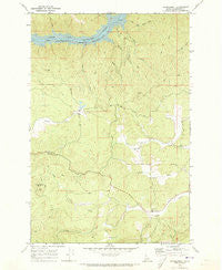 Grangemont Idaho Historical topographic map, 1:24000 scale, 7.5 X 7.5 Minute, Year 1969