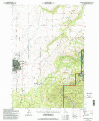 Grangeville East Idaho Historical topographic map, 1:24000 scale, 7.5 X 7.5 Minute, Year 1995