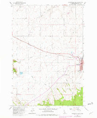 Grangeville West Idaho Historical topographic map, 1:24000 scale, 7.5 X 7.5 Minute, Year 1963