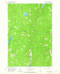 Granite Lake Idaho Historical topographic map, 1:24000 scale, 7.5 X 7.5 Minute, Year 1963