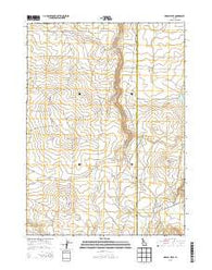 Grassy Hills Idaho Current topographic map, 1:24000 scale, 7.5 X 7.5 Minute, Year 2013