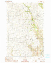 Green Knob Idaho Historical topographic map, 1:24000 scale, 7.5 X 7.5 Minute, Year 1990