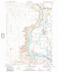 Hagerman Idaho Historical topographic map, 1:24000 scale, 7.5 X 7.5 Minute, Year 1949