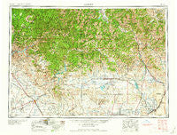 Hailey Idaho Historical topographic map, 1:250000 scale, 1 X 2 Degree, Year 1959