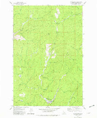 Headquarters Idaho Historical topographic map, 1:24000 scale, 7.5 X 7.5 Minute, Year 1981