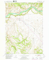Heise SE Idaho Historical topographic map, 1:24000 scale, 7.5 X 7.5 Minute, Year 1951