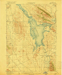 Henry Idaho Historical topographic map, 1:62500 scale, 15 X 15 Minute, Year 1916