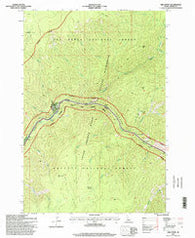 Hida Point Idaho Historical topographic map, 1:24000 scale, 7.5 X 7.5 Minute, Year 1995