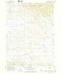 High Prairie Idaho Historical topographic map, 1:24000 scale, 7.5 X 7.5 Minute, Year 1963