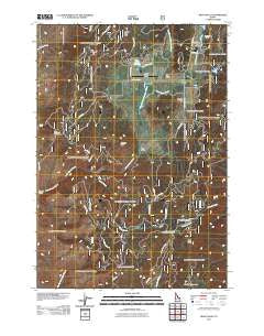 High Valley Idaho Historical topographic map, 1:24000 scale, 7.5 X 7.5 Minute, Year 2011