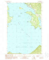 Hope Idaho Historical topographic map, 1:24000 scale, 7.5 X 7.5 Minute, Year 1989