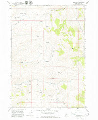Horse Basin Idaho Historical topographic map, 1:24000 scale, 7.5 X 7.5 Minute, Year 1967
