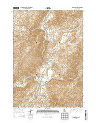 Horseshoe Bend Idaho Current topographic map, 1:24000 scale, 7.5 X 7.5 Minute, Year 2013
