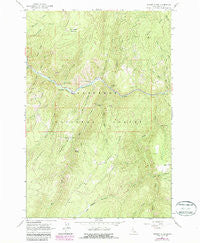 Hungry Ridge Idaho Historical topographic map, 1:24000 scale, 7.5 X 7.5 Minute, Year 1963