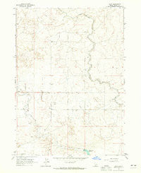 Hunt Idaho Historical topographic map, 1:24000 scale, 7.5 X 7.5 Minute, Year 1964