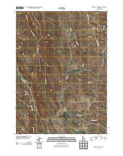 Hurry Up Creek Idaho Historical topographic map, 1:24000 scale, 7.5 X 7.5 Minute, Year 2010
