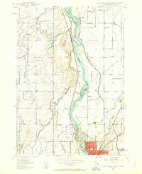 Idaho Falls North Idaho Historical topographic map, 1:24000 scale, 7.5 X 7.5 Minute, Year 1948