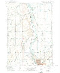 Idaho Falls North Idaho Historical topographic map, 1:24000 scale, 7.5 X 7.5 Minute, Year 1948