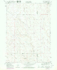 Indian Butte Idaho Historical topographic map, 1:24000 scale, 7.5 X 7.5 Minute, Year 1949