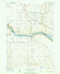 Indian Cove Idaho Historical topographic map, 1:24000 scale, 7.5 X 7.5 Minute, Year 1947
