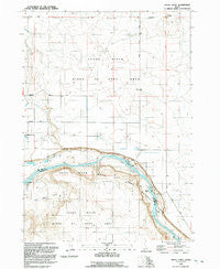 Initial Point Idaho Historical topographic map, 1:24000 scale, 7.5 X 7.5 Minute, Year 1992