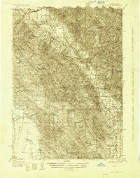 Irwin Idaho Historical topographic map, 1:96000 scale, 30 X 30 Minute, Year 1932