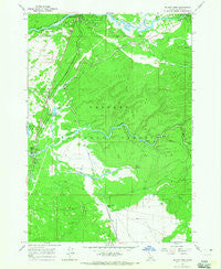 Island Park Idaho Historical topographic map, 1:24000 scale, 7.5 X 7.5 Minute, Year 1964