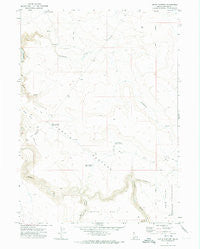 Jarvis Pasture Idaho Historical topographic map, 1:24000 scale, 7.5 X 7.5 Minute, Year 1971