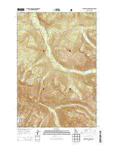 Jeanette Mountain Idaho Current topographic map, 1:24000 scale, 7.5 X 7.5 Minute, Year 2013