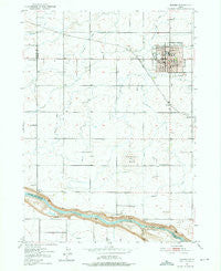 Jerome Idaho Historical topographic map, 1:24000 scale, 7.5 X 7.5 Minute, Year 1950