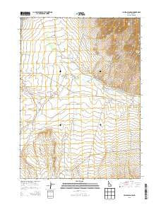 Jim Sage Canyon Idaho Current topographic map, 1:24000 scale, 7.5 X 7.5 Minute, Year 2013