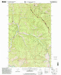 Jordan Creek Idaho Historical topographic map, 1:24000 scale, 7.5 X 7.5 Minute, Year 1996