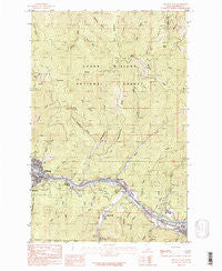 Kellogg East Idaho Historical topographic map, 1:24000 scale, 7.5 X 7.5 Minute, Year 1985