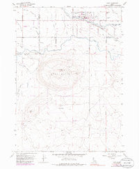 Kuna Idaho Historical topographic map, 1:24000 scale, 7.5 X 7.5 Minute, Year 1958