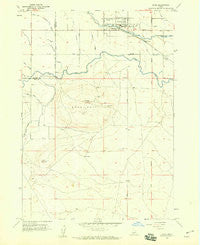 Kuna Idaho Historical topographic map, 1:24000 scale, 7.5 X 7.5 Minute, Year 1958
