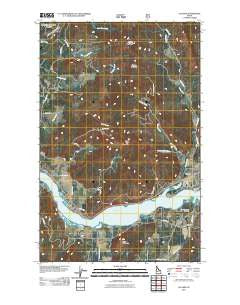Laclede Idaho Historical topographic map, 1:24000 scale, 7.5 X 7.5 Minute, Year 2011