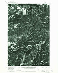 Lane SW Idaho Historical topographic map, 1:24000 scale, 7.5 X 7.5 Minute, Year 1975