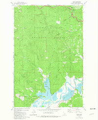 Lane Idaho Historical topographic map, 1:24000 scale, 7.5 X 7.5 Minute, Year 1981