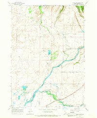 Lemon Lake Idaho Historical topographic map, 1:24000 scale, 7.5 X 7.5 Minute, Year 1965